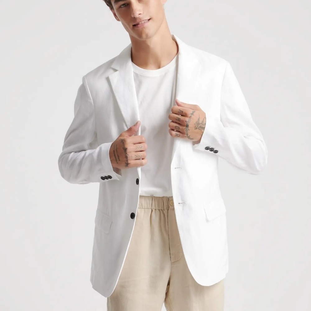New Quince 100% European‎ Linen Blazer